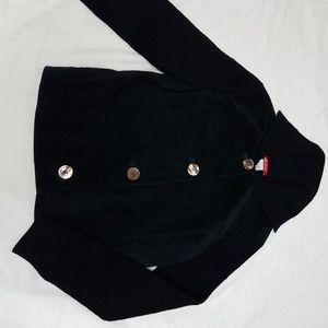 Anne klien Suede/ knitted jacket